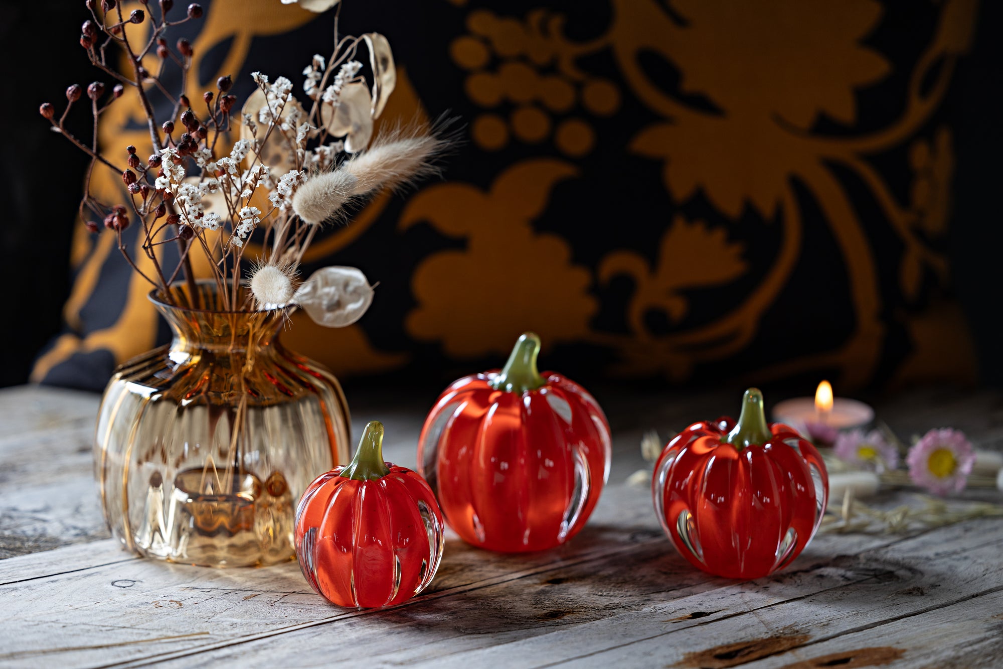 Caithness Glass Pumpkin Large