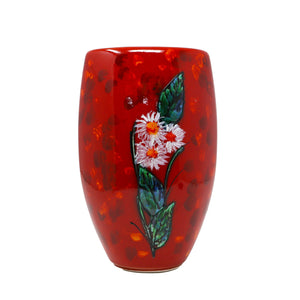 Anita Harris Butterfly Oval Vase-Goviers