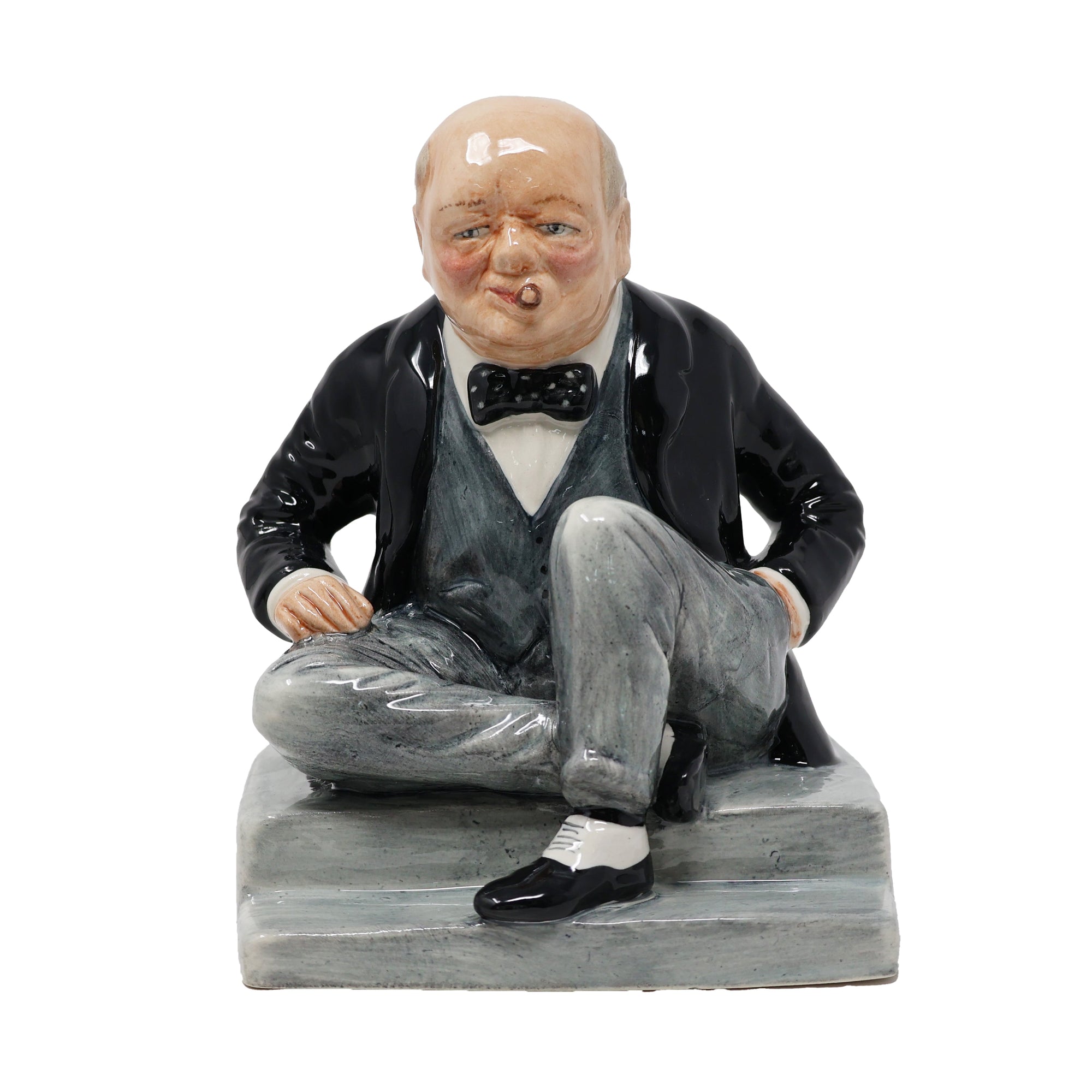 Bairstow Manor Collectables Sir Winston Churchill Figure - DELIVERY NOW JANUARY-Goviers