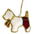 Beaded Westie Dog Ornament-Goviers