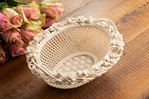 Belleek HRH Platinum Jubilee Basket-Home Accessories-Goviers