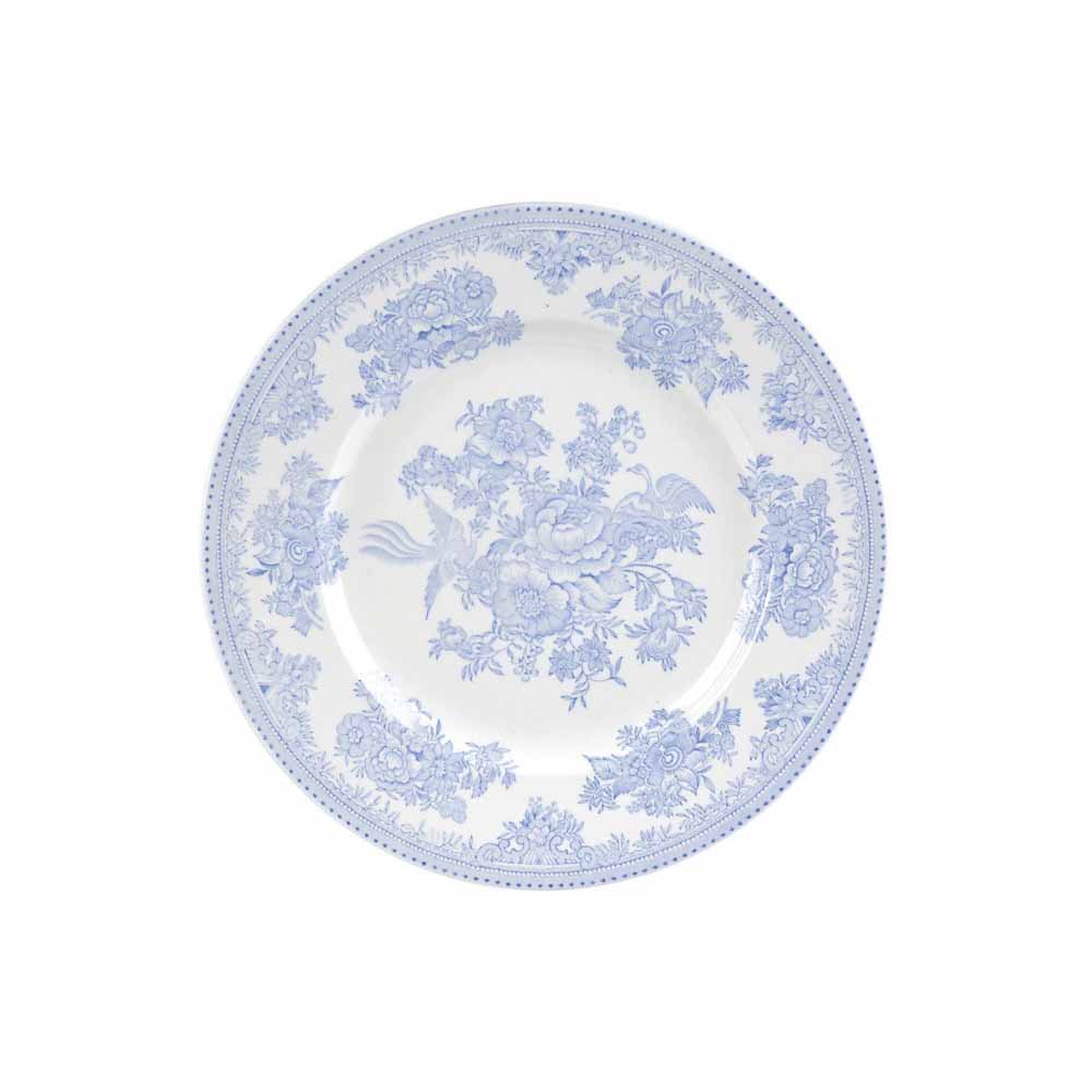 Burleigh Blue Asiatic Pheasants Plate 17.5cm/7"-Goviers