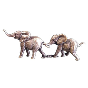 Butler & Peach Elephant Pair-Goviers