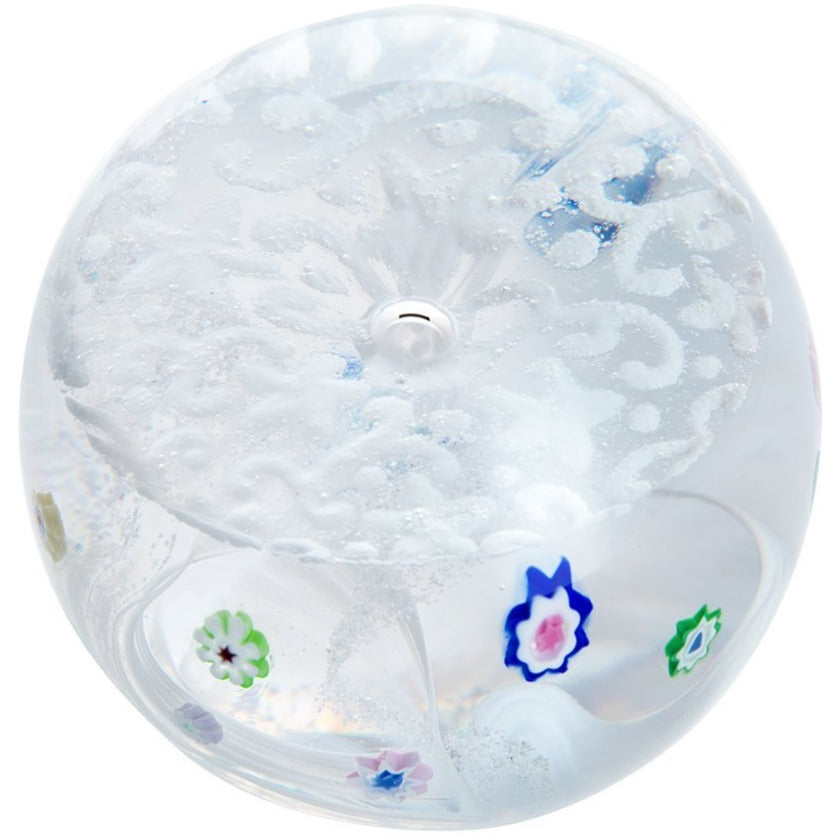 Caithness Lace Snowflake Paperweight-Paperweights-Goviers