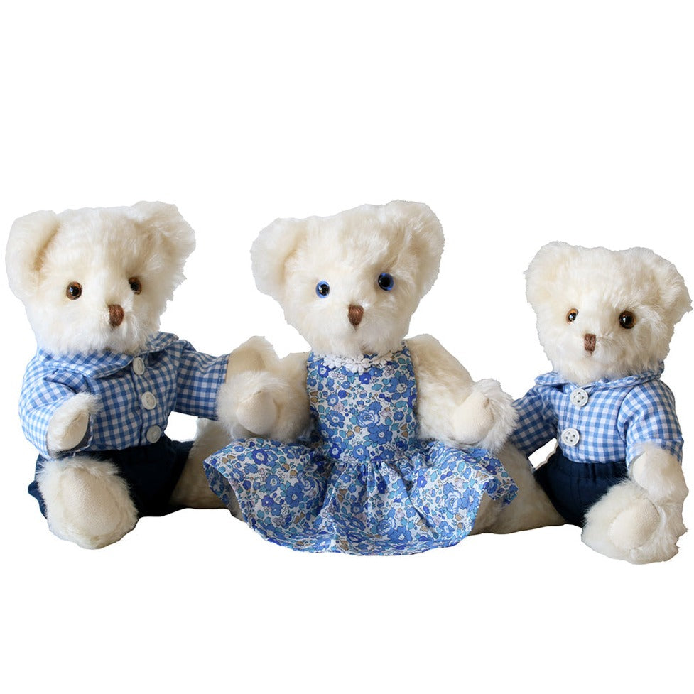 Canterbury Bears Prince George, Princess Charlotte, Prince Louis - Set of 3-Collectable Teddy Bears-Goviers