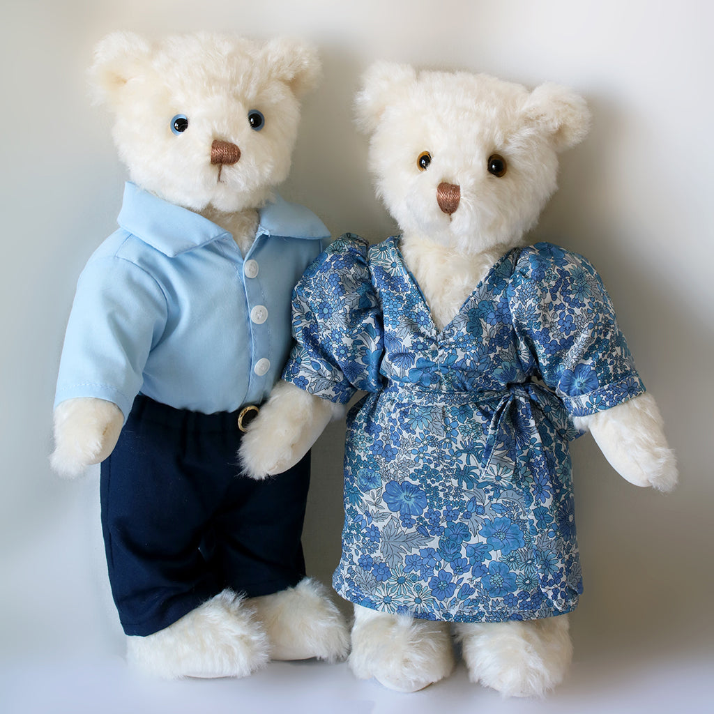 Canterbury Bears Prince & Princess of Wales - Set of 2-Collectable Teddy Bears-Goviers