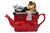 Ceramic Inspirations Aga One Cup Red Teapot-Goviers