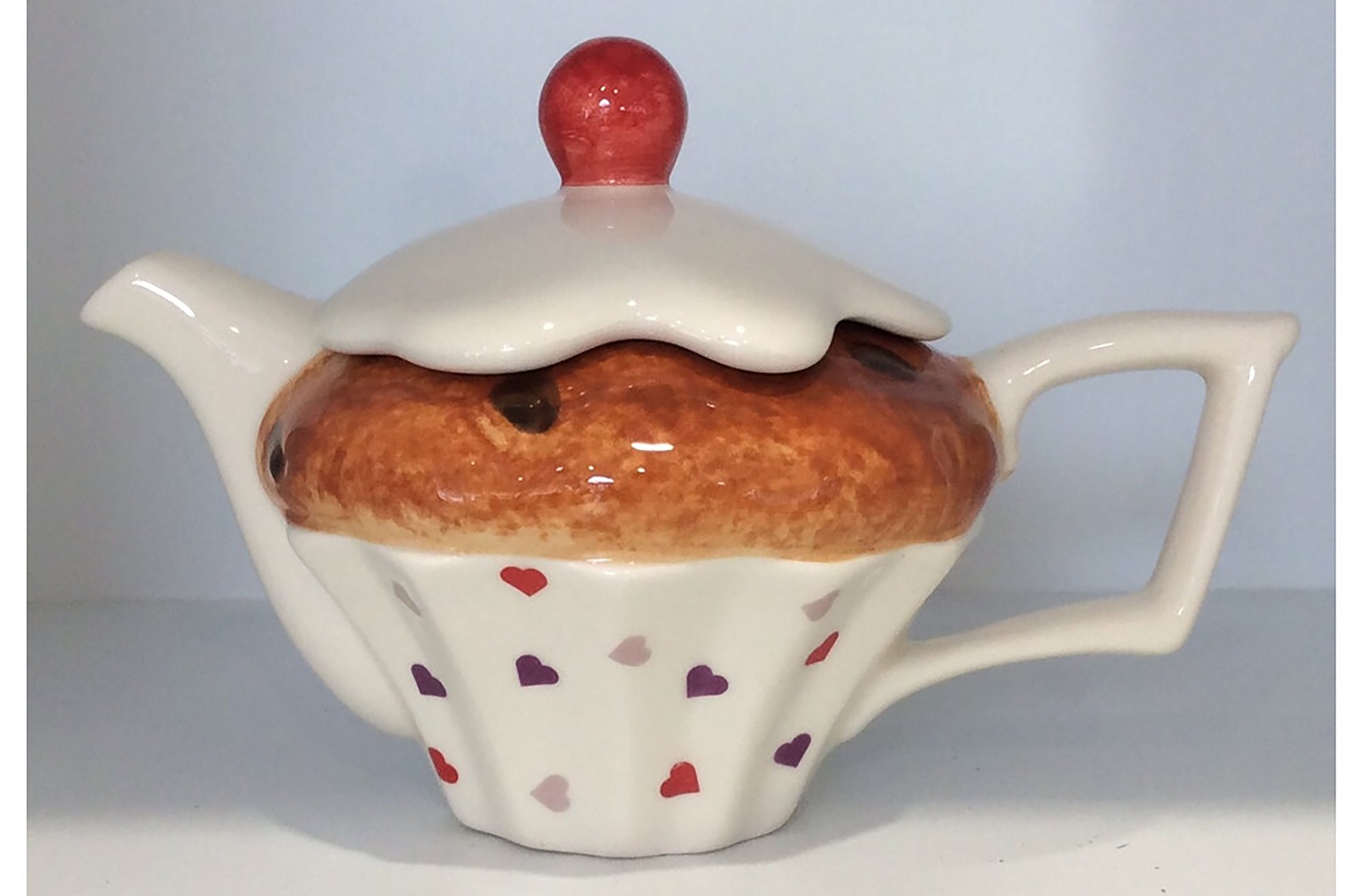 Ceramic Inspirations Cake Heart Teapot-Goviers