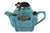 Ceramic Inspirations Cat Armchair Blue 1 Cup Teapot-Goviers