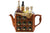 Ceramic Inspirations French Wine Tasting Teapot-Goviers