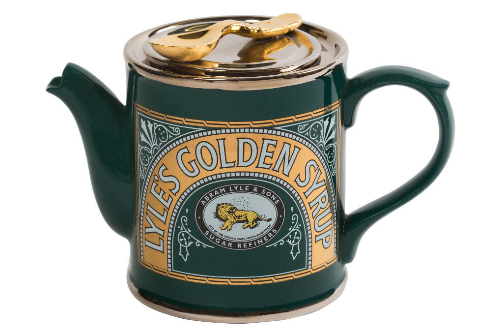 Ceramic Inspirations Golden Syrup Medium Teapot-Goviers