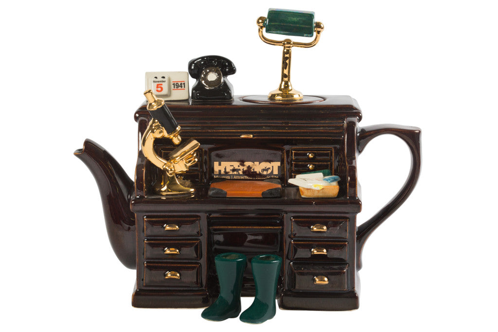 Ceramic Inspirations James Herriot Desk Teapot-Goviers