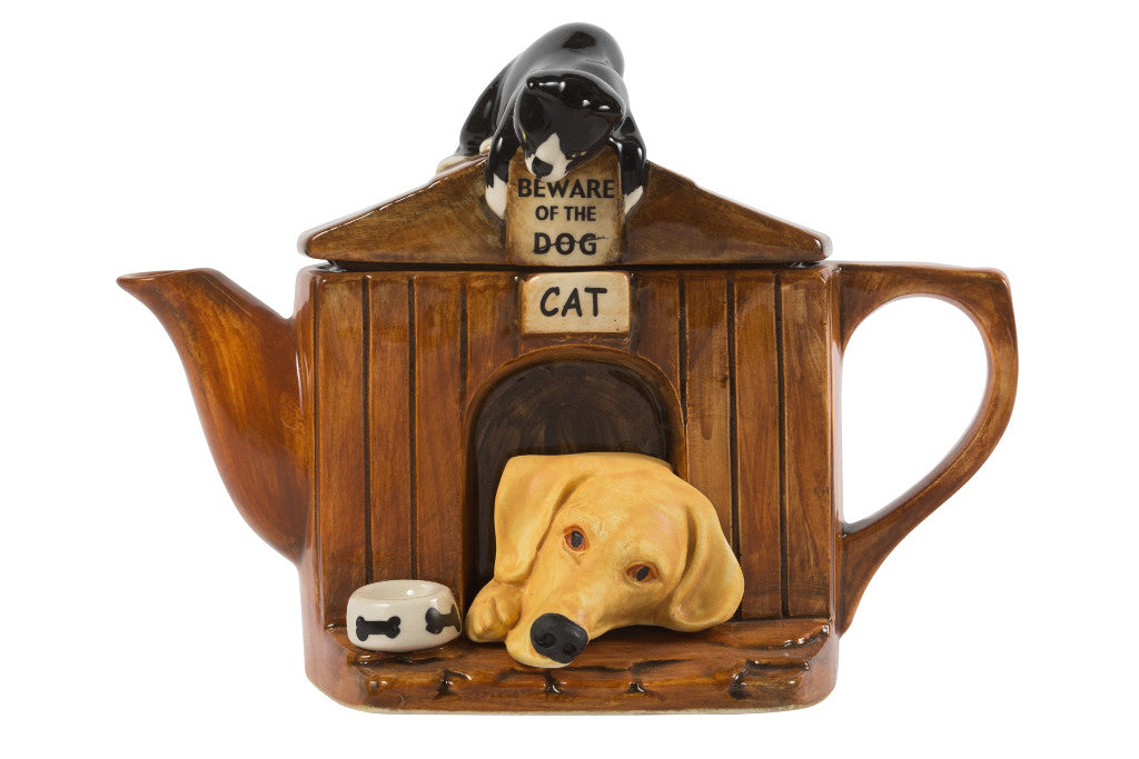 Ceramic Inspirations Kennel Labrador Medium Teapot-Goviers