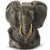 De Rosa Elephant Bust Grey-Collectables-Goviers