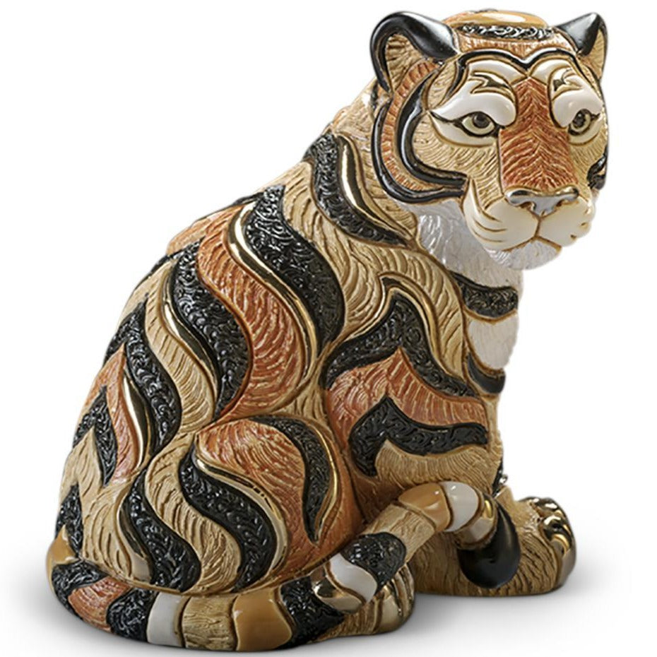 De Rosa Large Sitting Tiger-Collectables-Goviers
