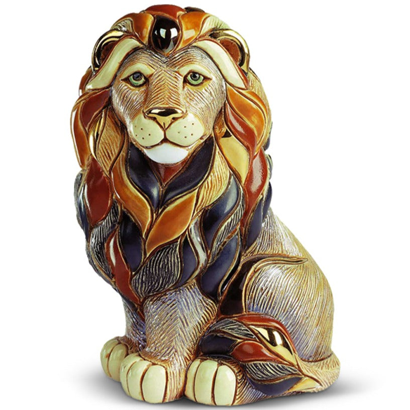 De Rosa Lion Sitting- Medium-Collectables-Goviers