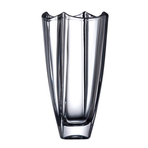 Galway Crystal Dune 10" Square Vase-Home & Garden > Decor > Vases-Goviers