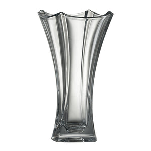 Galway Crystal Dune 14" Waisted Vase-Home & Garden > Decor > Vases-Goviers