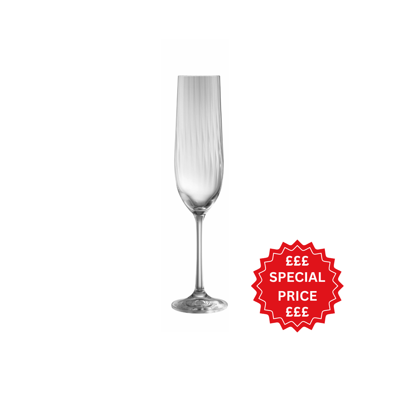 Galway Crystal Erne Champagne Flute-Goviers