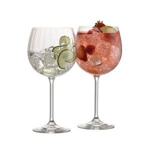 Galway Crystal Erne Gin & Tonic Glass Set of 2-Home & Garden > Kitchen & Dining > Tableware > Drinkware-Goviers