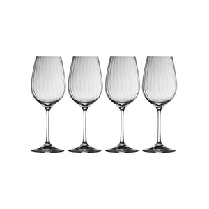 Galway Crystal Erne Wine Glass Set of 4-Home & Garden > Kitchen & Dining > Tableware > Drinkware-Goviers