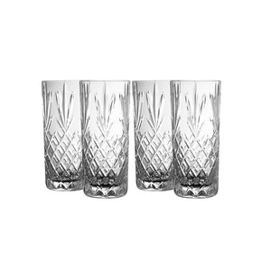 Galway Crystal Renmore Hi-ball Set of 4-Home & Garden > Kitchen & Dining > Tableware > Drinkware-Goviers