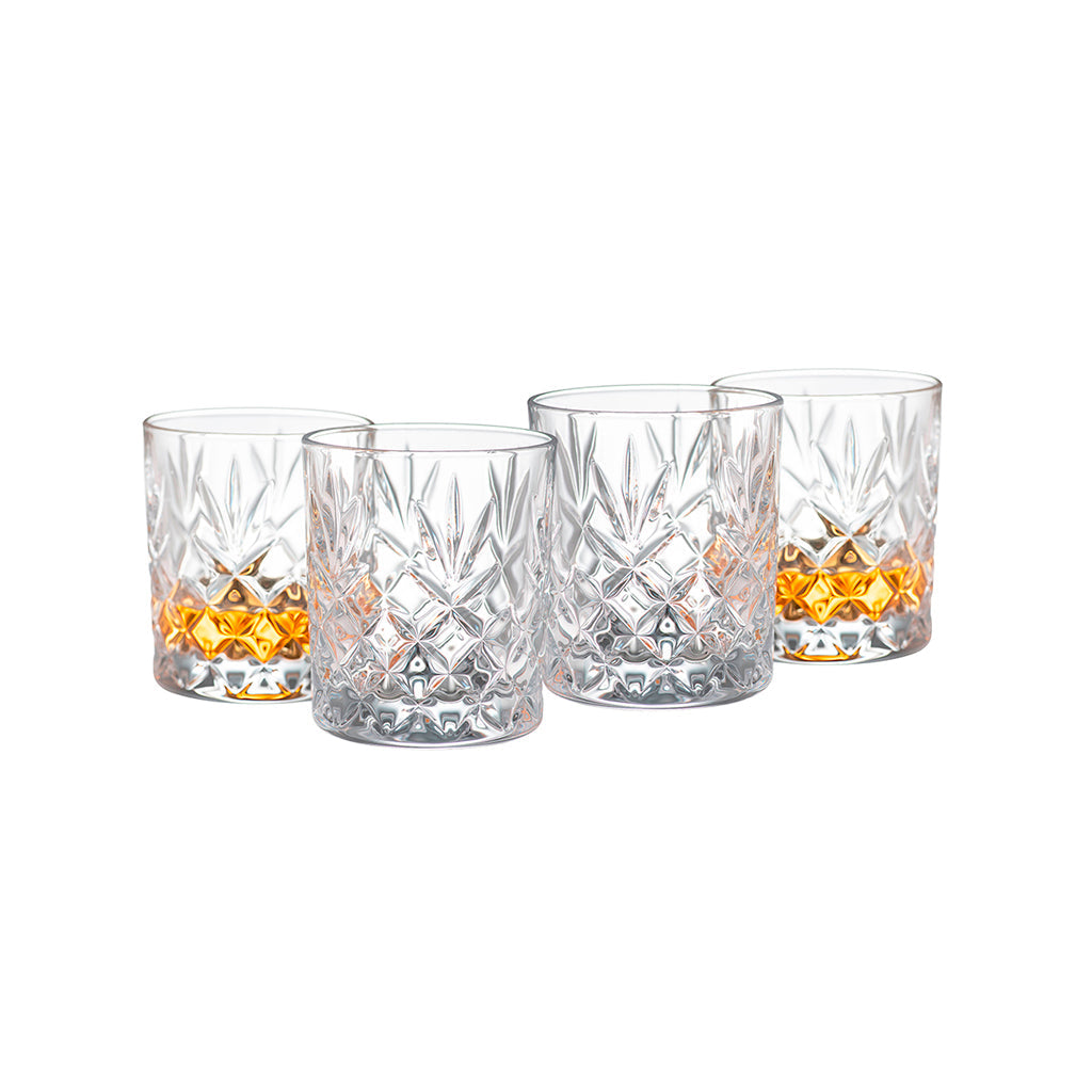 Galway Renmore Large Whisky Glass Set of 4-Home & Garden > Kitchen & Dining > Tableware > Drinkware-Goviers