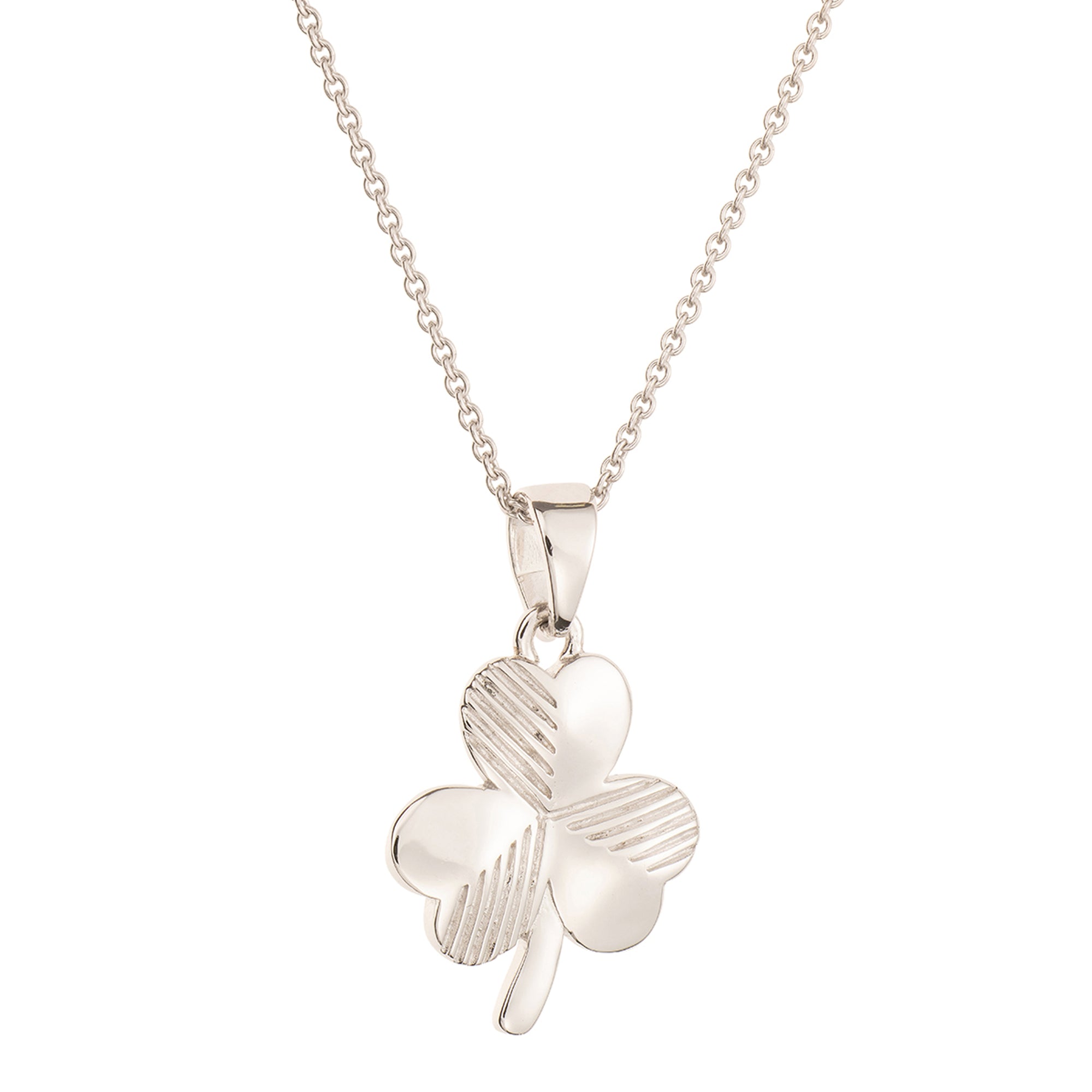 Galway Shamrock Pendant-Goviers