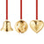 Georg Jensen Ball, Bell, Heart Gift set 2023 Gold Plated-Christmas-Goviers