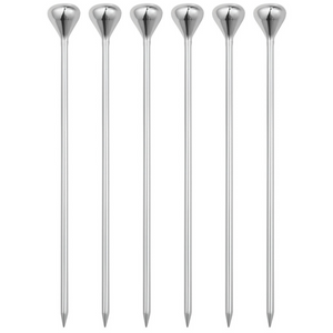 Georg Jensen Food & Cocktail sticks, set of 6. Sky Collection-home-Goviers