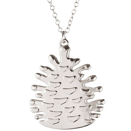 Georg Jensen Pinecone Ornament 2023 Palladium Plated-Christmas-Goviers