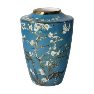 Goebel Almond Tree Blue Mini Vase - Vincent van Gogh-Goviers