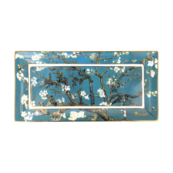 Goebel Almond Tree Blue Tray - Vincent van Gogh - Goviers of Sidmouth