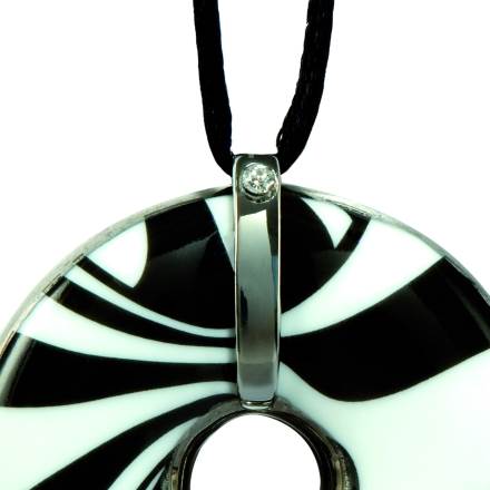 Goebel Artis Orbis Waves Necklace-Goviers