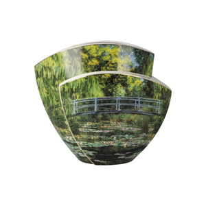 Goebel Japanese Bridge Vase Claude Monet 20 cm-Goviers