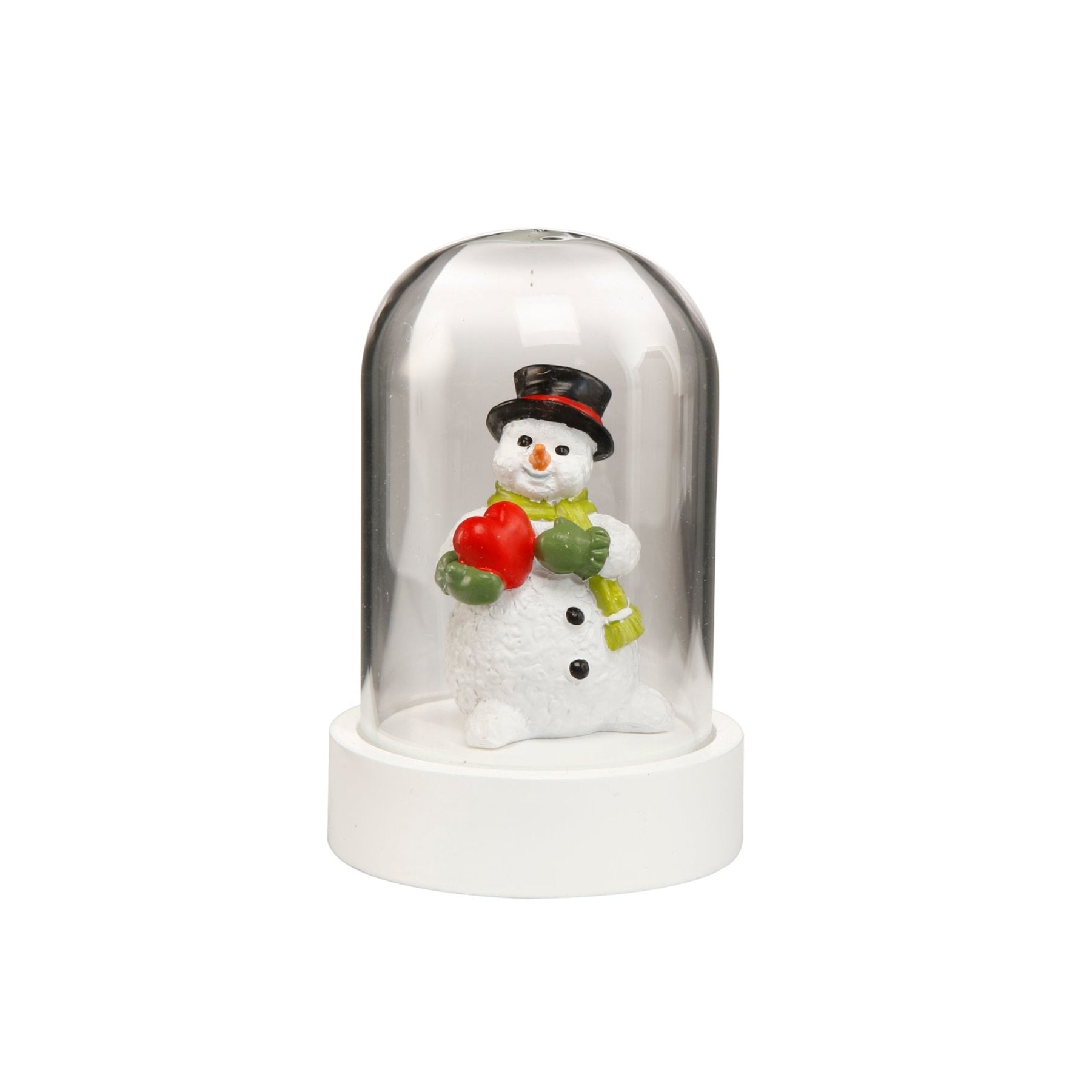 Goebel My Little Heart Snowman- Glass Dome-Goviers