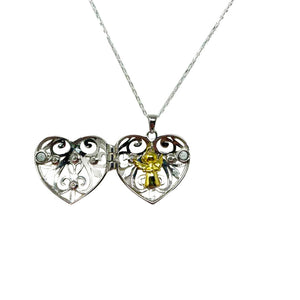 Goviers Locket and Guardian Angel-Goviers