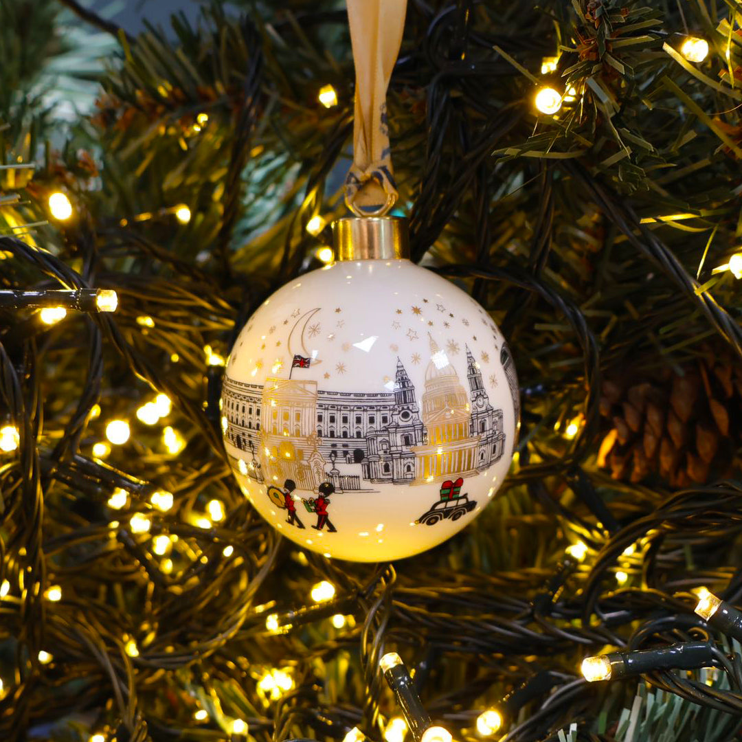 Goviers London Skyline Christmas Bauble-Christmas-Goviers