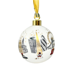 Goviers London Skyline Christmas Bauble-Christmas-Goviers