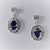 Goviers Princess of Wales Sapphire Earrings-Goviers