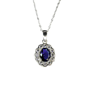 Goviers Princess of Wales Sapphire Pendant-Goviers