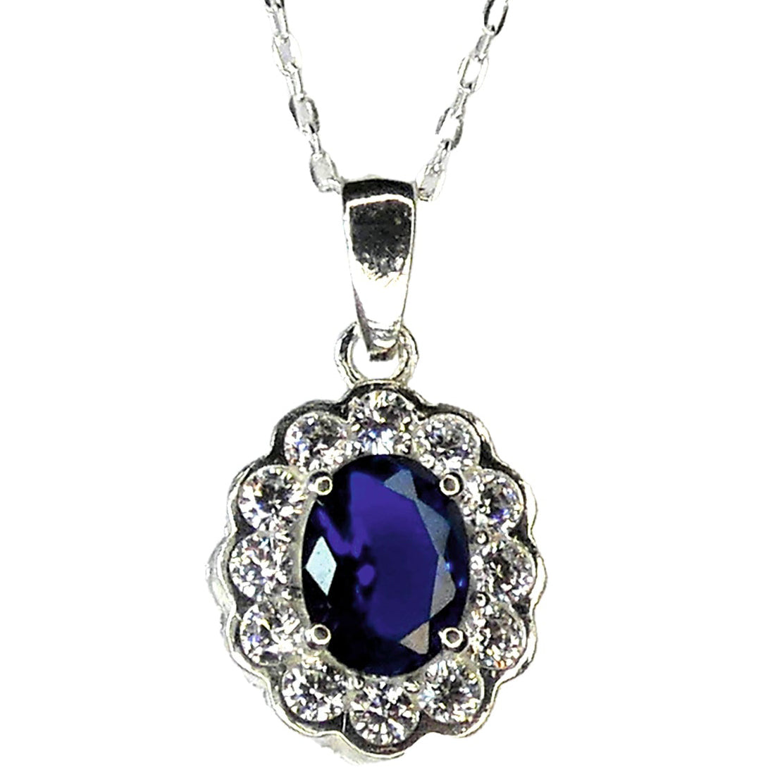 Goviers Princess of Wales Sapphire Pendant-Goviers