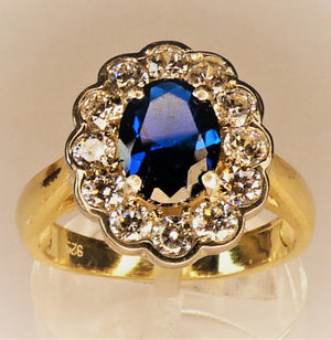 Goviers Princess of Wales Sapphire Ring-Goviers