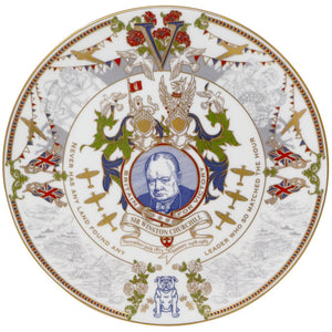 Goviers Sir Winston Churchill Plate-Goviers