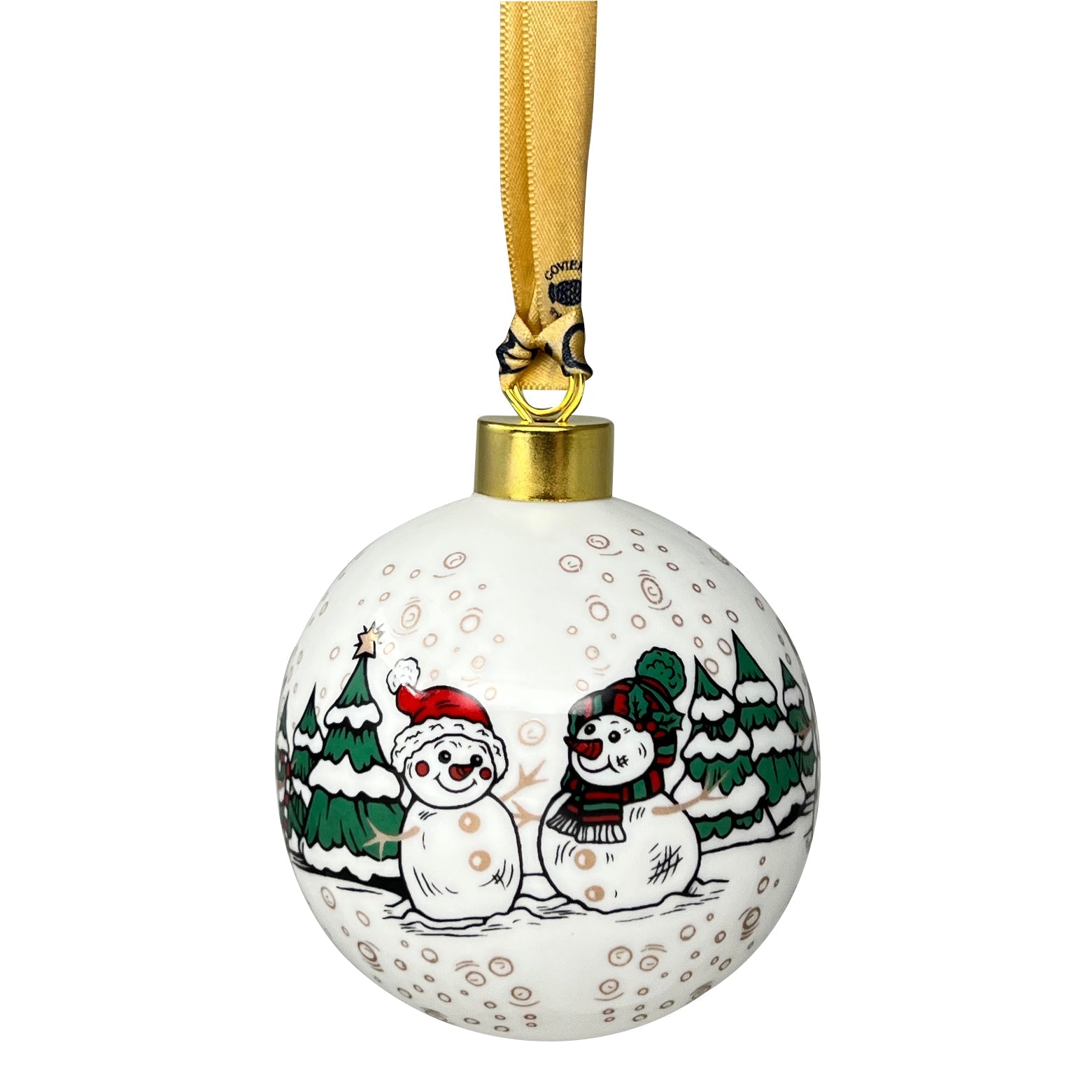 Goviers Snowman Christmas Bauble-Goviers