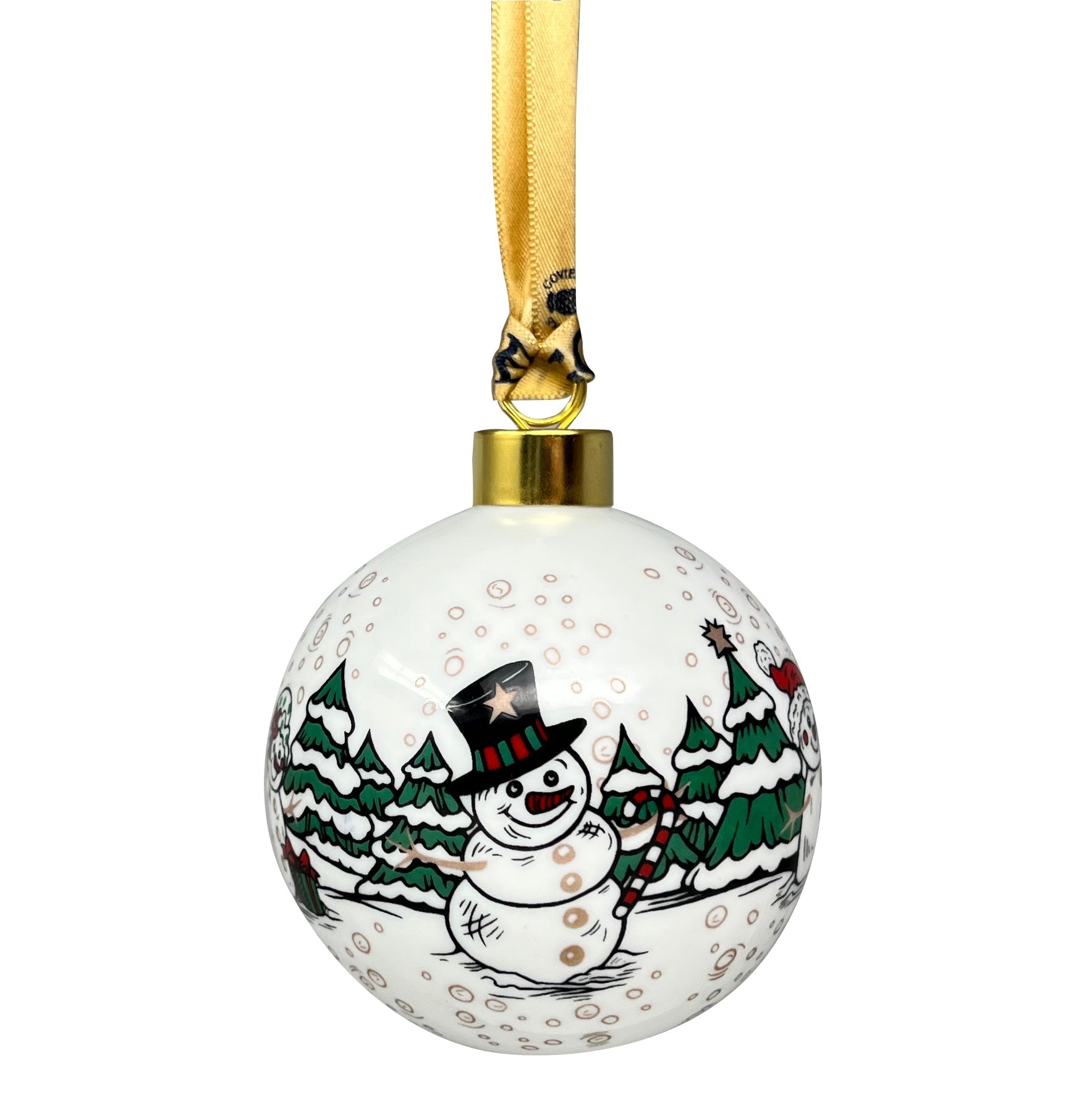 Goviers Snowman Christmas Bauble-Goviers