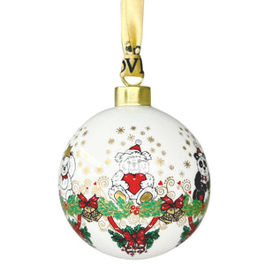 Goviers Teddy Christmas Bauble-Christmas-Goviers