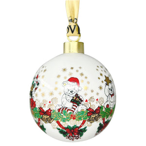 Goviers Teddy Christmas Bauble-Christmas-Goviers