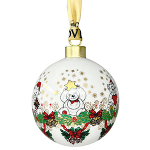 Goviers Teddy Christmas Bauble-Christmas-Goviers