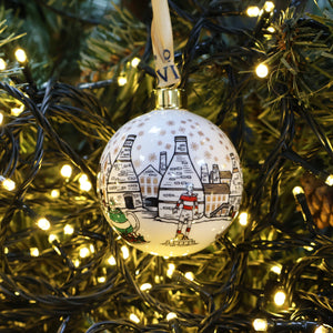 Goviers The Potteries Christmas Bauble-Goviers